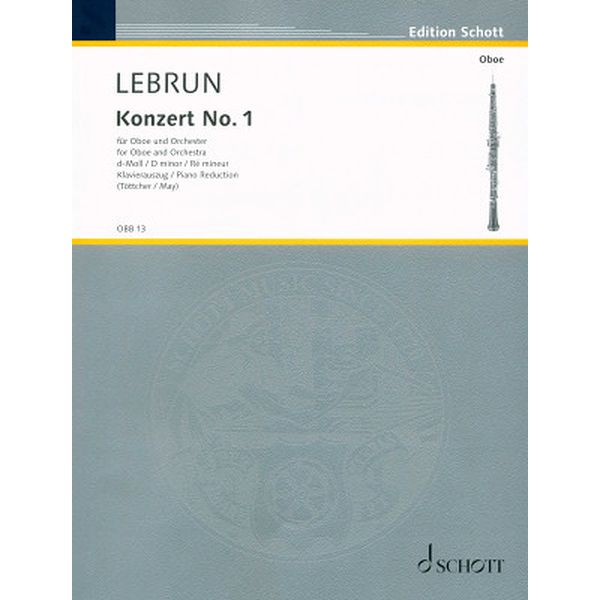 Lebrun Concert Nr. 1 d-moll