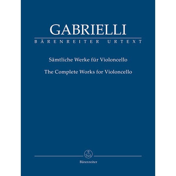 Gabrielli Werke f�r Cello