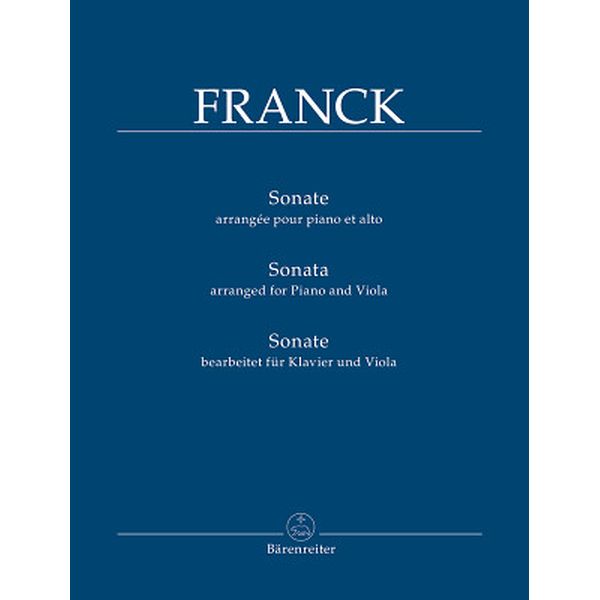 Franck Sonate Viola