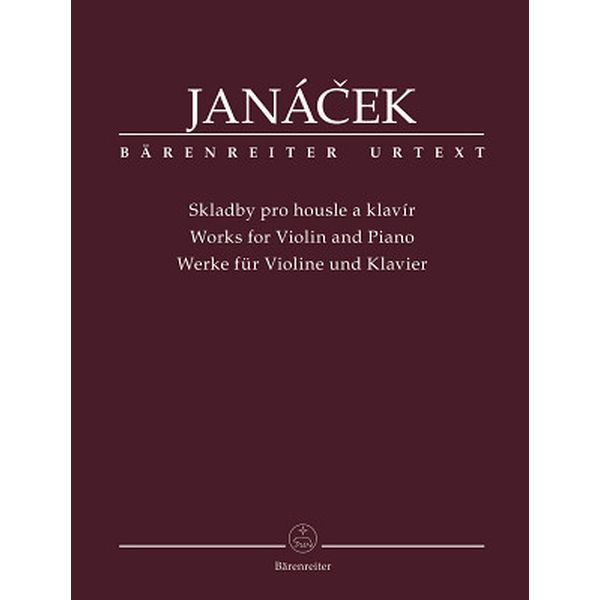 Jan�cek Werke for Violin