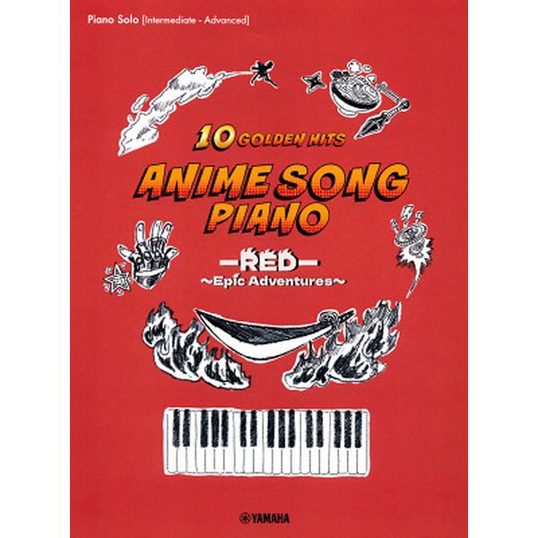 Anime Golden Hits Piano Red