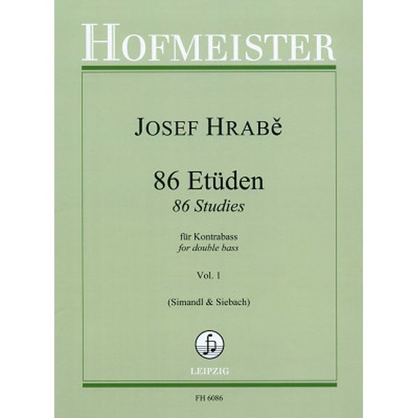 Hrabe 86 Et�den Double Bass