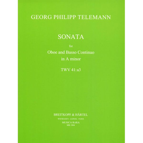 Telemann Sonata TWV 41:a3