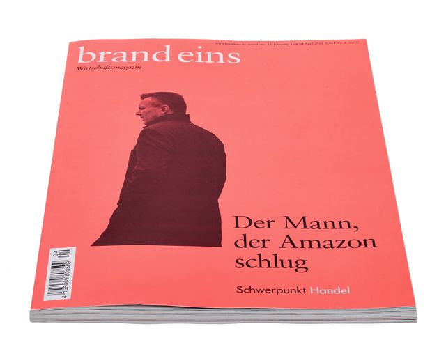 brand eins: Der Mann, der Amazon schlug