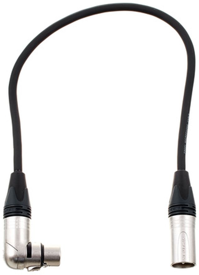 pro snake XLR Patch Angled female 0.5m