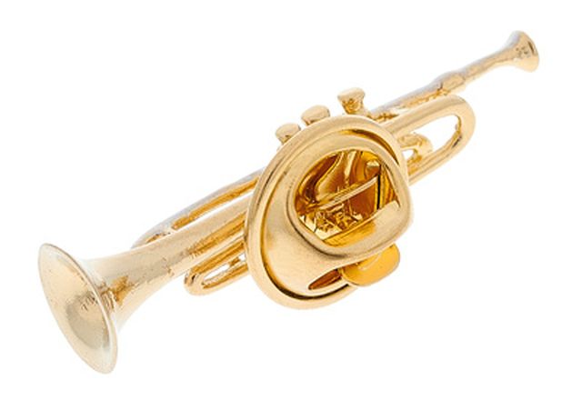 Art of Music Pin Trumpet