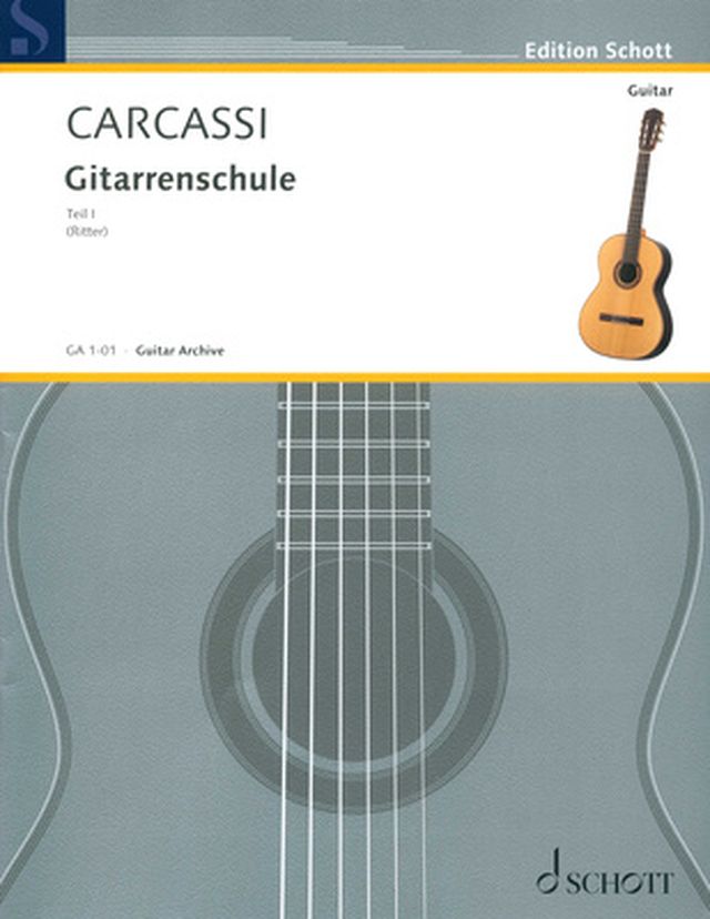 Schott M. Carcassi Gitarrenschule 1