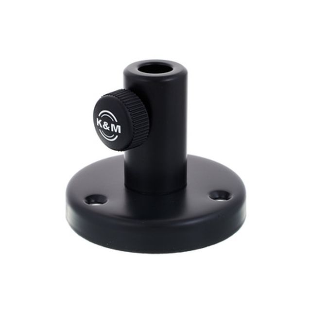K&M 23855 Table Flange Black