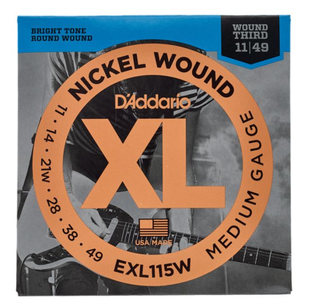 Daddario EXL115W