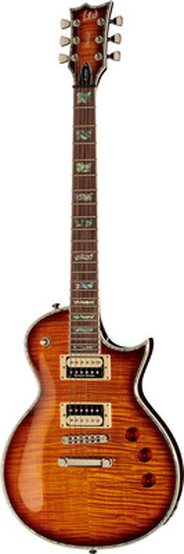 ESP LTD EC-1000FM Amber Sunburst