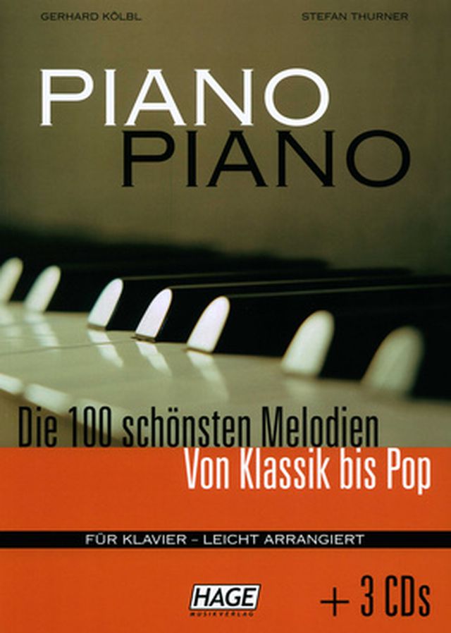 Hage Musikverlag Piano Piano 1 Easy