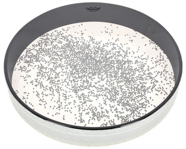 Remo 16" x 2.5" Ocean Drum White