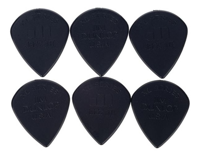 Dunlop Plectrums Jazz III XL Black 6