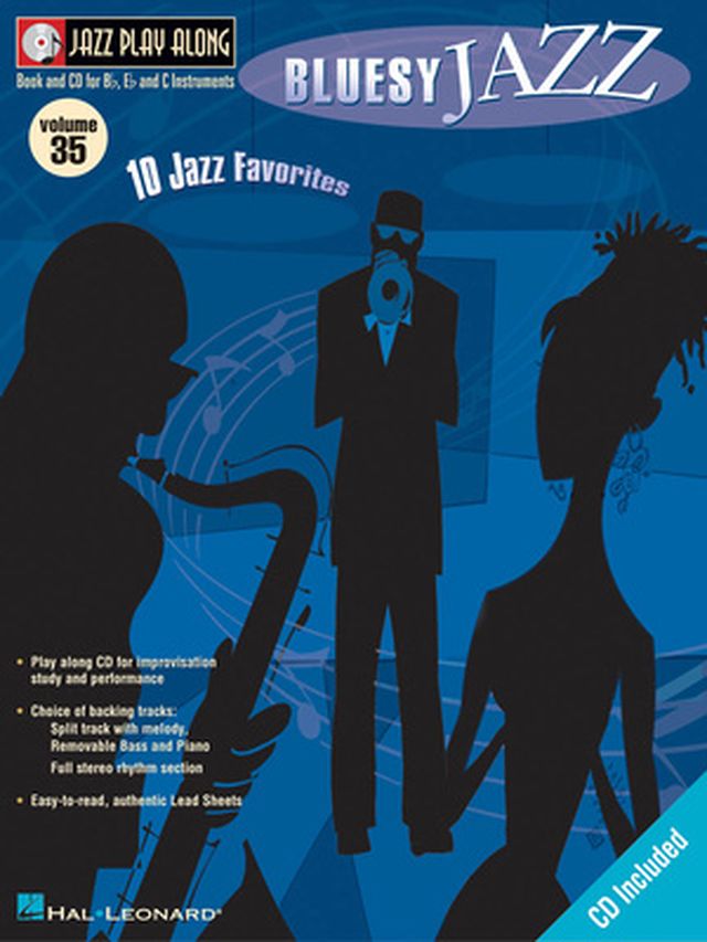 Hal Leonard Jazz Play-Along Bluesy Jazz