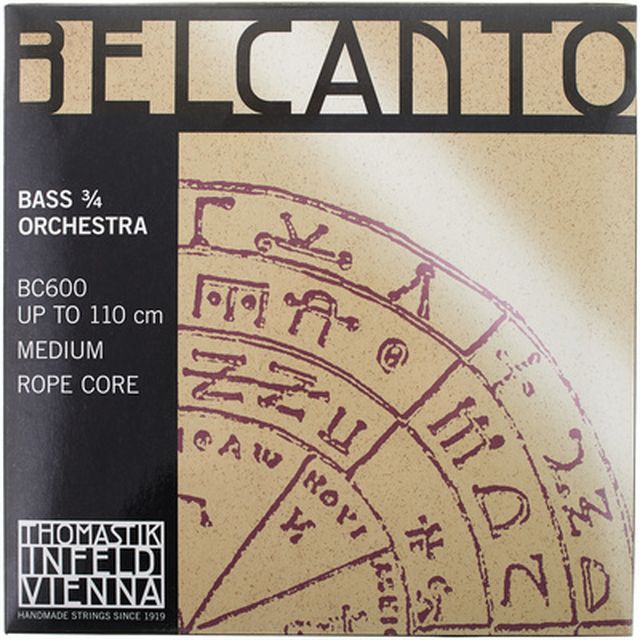 Thomastik BC600 Belcanto Bass 3/4
