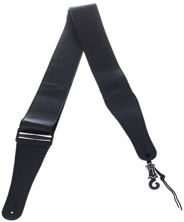 Levys Garment Leather Strap 3" BK