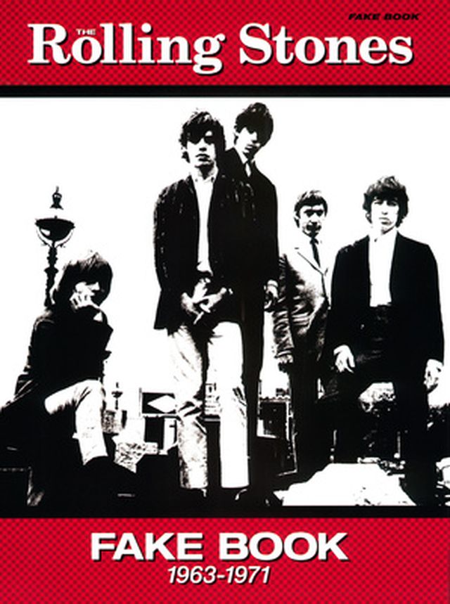 Alfred Music Publishing Rolling Stones Fake Book