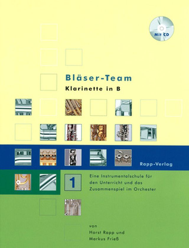 Horst Rapp Verlag Bläser-Team 1 Clarinet