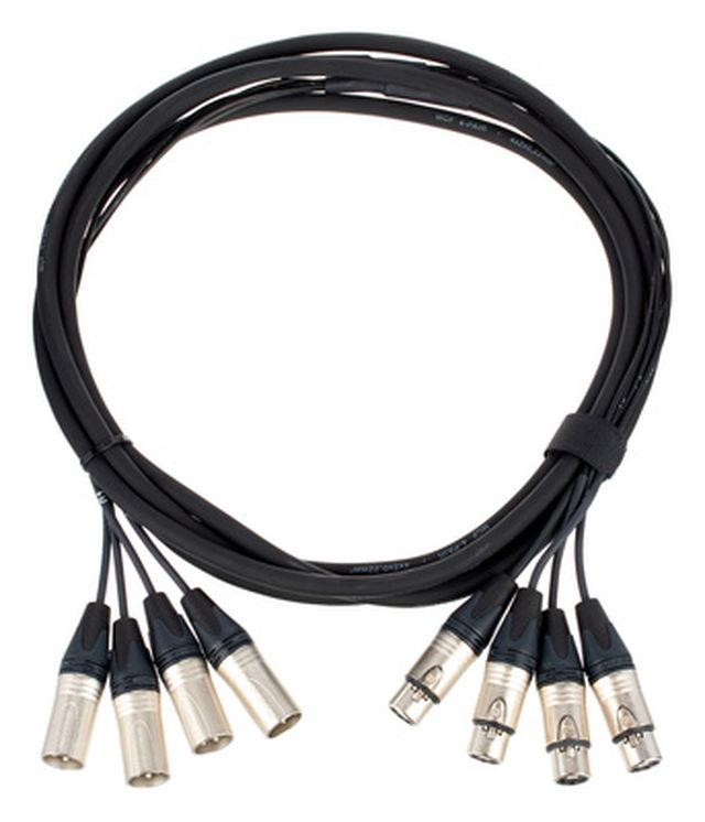 pro snake 80831-4 XLR Multicore 4m