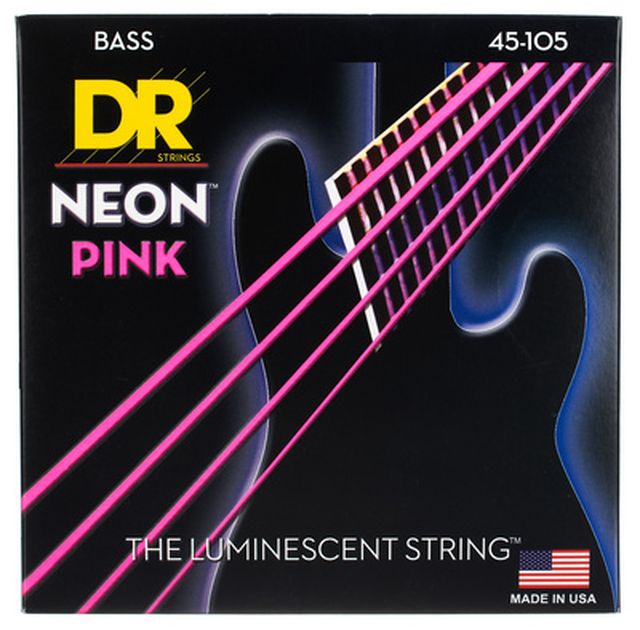 DR Strings Neon Pink NPB-45