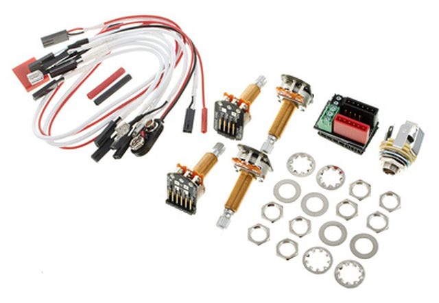 EMG 1 or 2 Pickups Wiring Kit LS