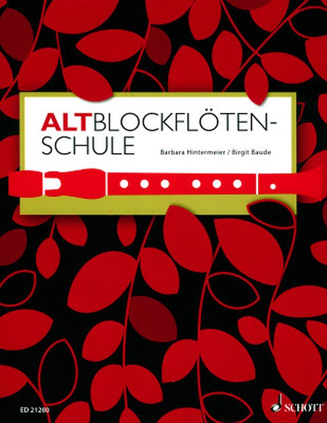Schott Altblockflötenschule