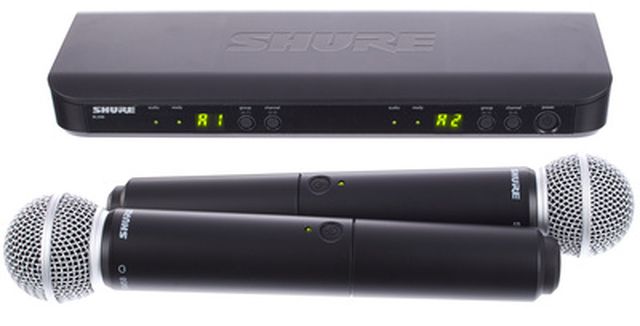 Shure BLX288/SM58 Combo S8