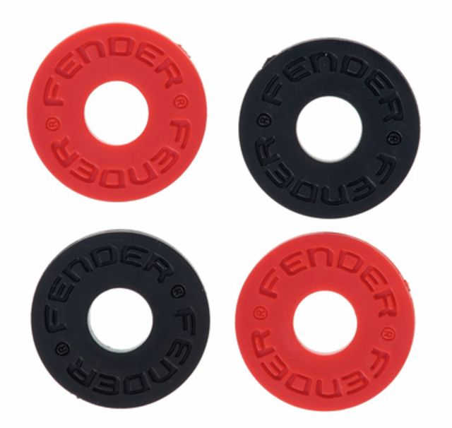 Fender Strap Blocks Black Red