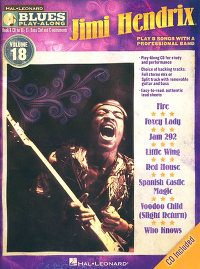 Hal Leonard Blues Play-Along Jimi Hendrix