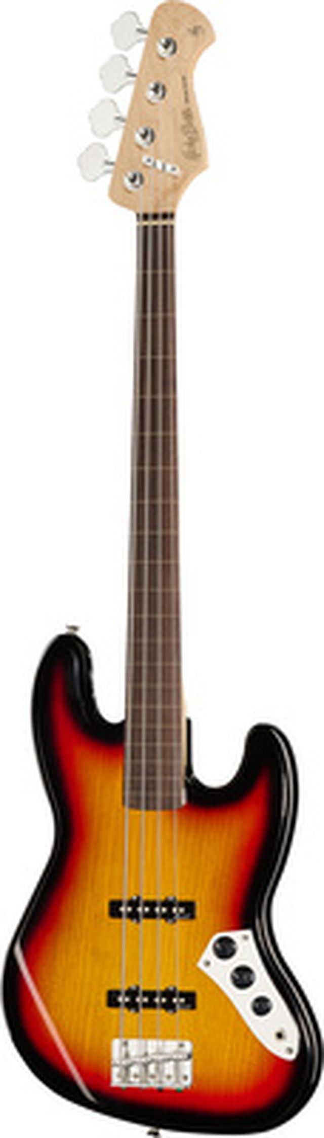 Harley Benton JB-40FL 3-Tone Sunburst