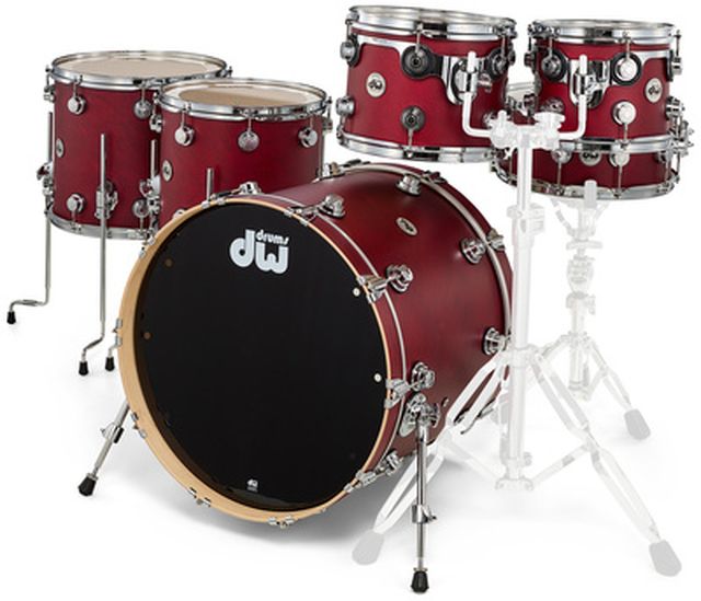DW Satin Oil Rock Set Cherry SSC+
