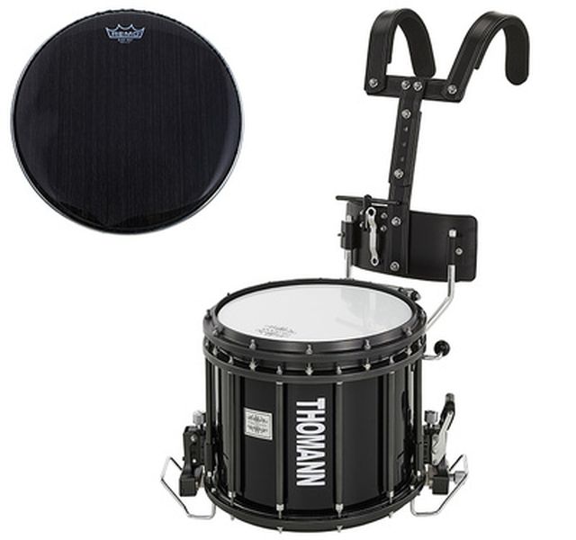 Thomann SD1412BL HT + Remo Black Max