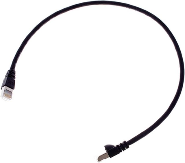 Telegärtner CAT6A Patchkabel 0,5m, sw