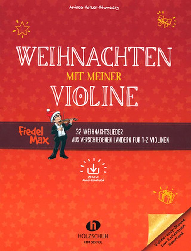 Holzschuh Verlag Fiedel Max Weihnachten Violin
