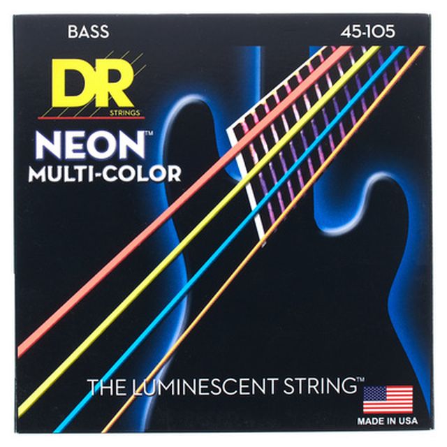 DR Strings Neon Multi NMCB-45
