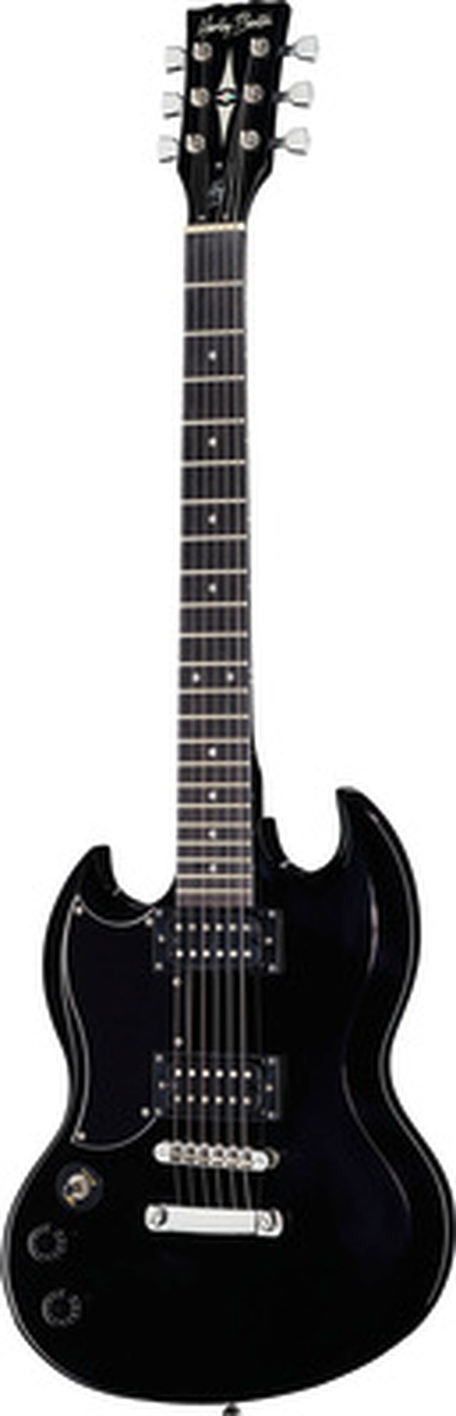 Harley Benton DC-200LH BK Student Series