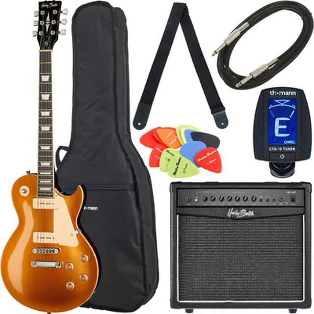 Harley Benton SC-450 P90 GT Classic S Bundle