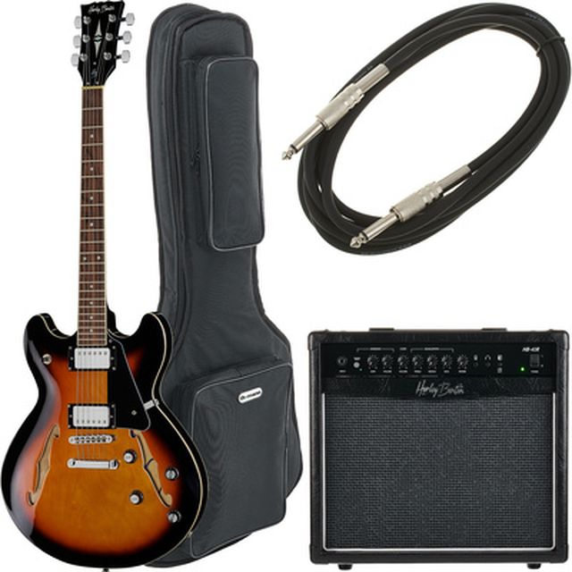 Harley Benton HB-35 VB Vintage Series Bundle
