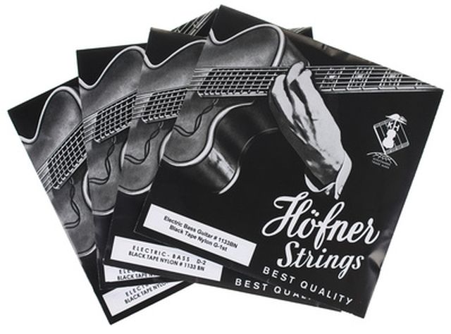 Höfner H1133BN Black Nylon Beatle Set