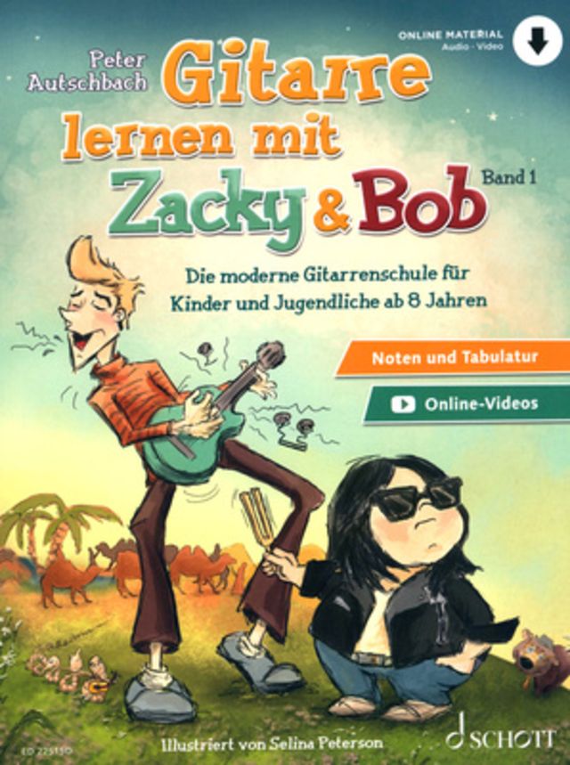 Schott Gitarre Lernen Zacky & Bob 1