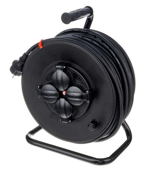 Varytec Cable Drum IP44 50m 3x 1,5 mm²