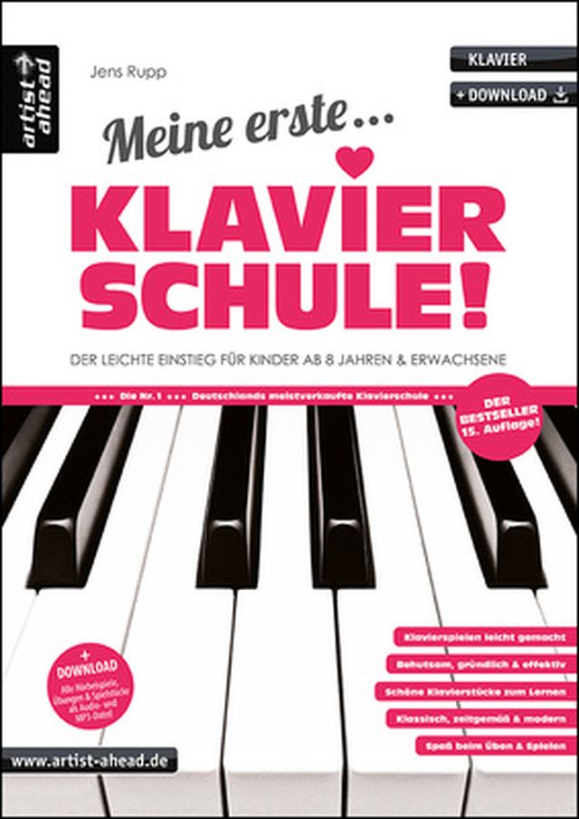 Artist Ahead Musikverlag Meine erste Klavierschule!