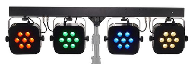 Stairville Stage Quad LED Bundle RGB WW