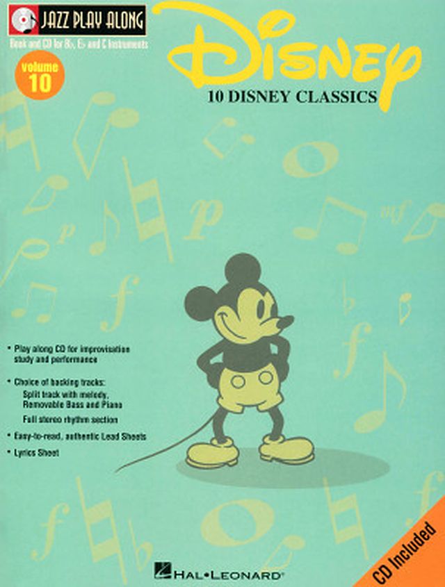 Hal Leonard Jazz Play-Along Disney Classic