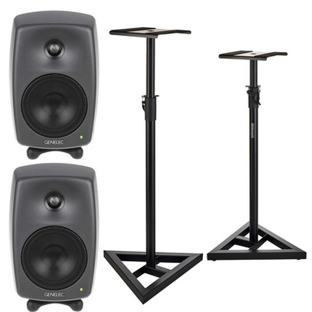 Genelec 8030 CP Stand Bundle