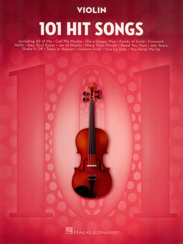 Hal Leonard 101 Hit Songs For Violin