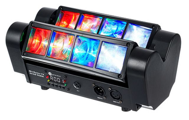 Fun Generation MiniSpider FX 8x3W RGBW