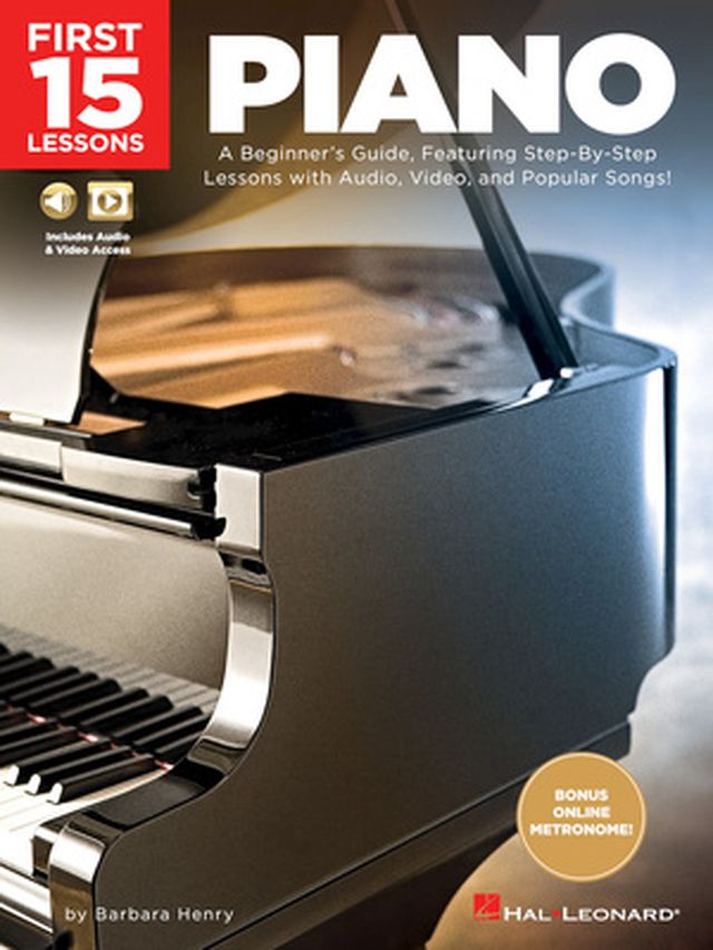 Hal Leonard First 15 Lessons - Piano