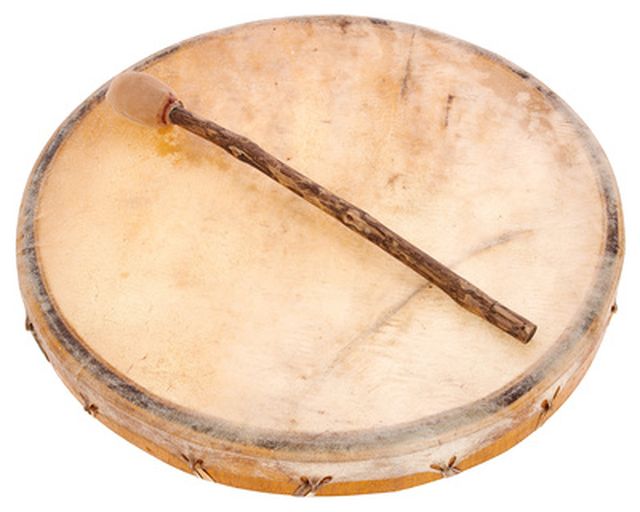 Terre Shaman Drum Cow Skin Shorn 50