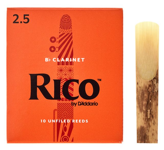 DAddario Woodwinds Rico Bb- Clar 2.5